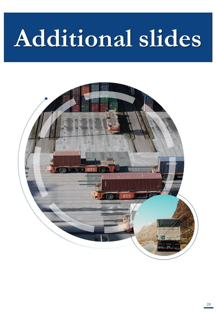 Cargo Trucking Proposal Example Document Report Doc Pdf Ppt