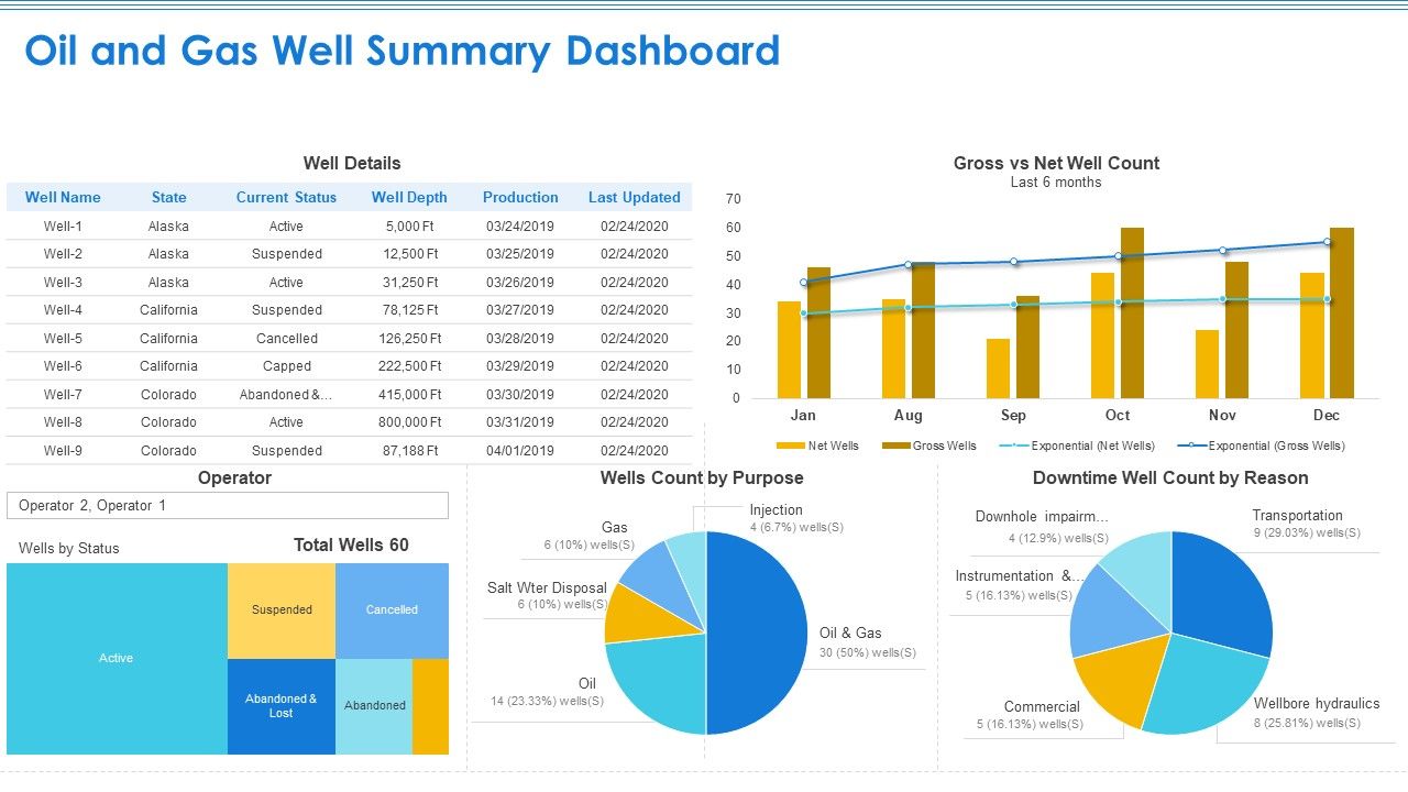 Case_Competition_Petroleum_Sector_Issues_Oil_And_Gas_Well_Summary_Dashboard_Ppt_Layouts_Smartart_PDF_Slide_1.jpg