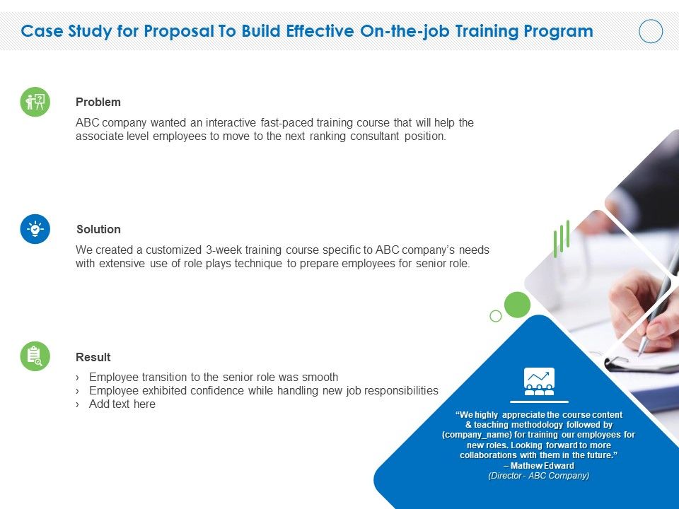 Case_Study_For_Proposal_To_Build_Effective_On_The_Job_Training_Program_Ppt_PowerPoint_Presentation_File_Show_PDF_Slide_1.jpg