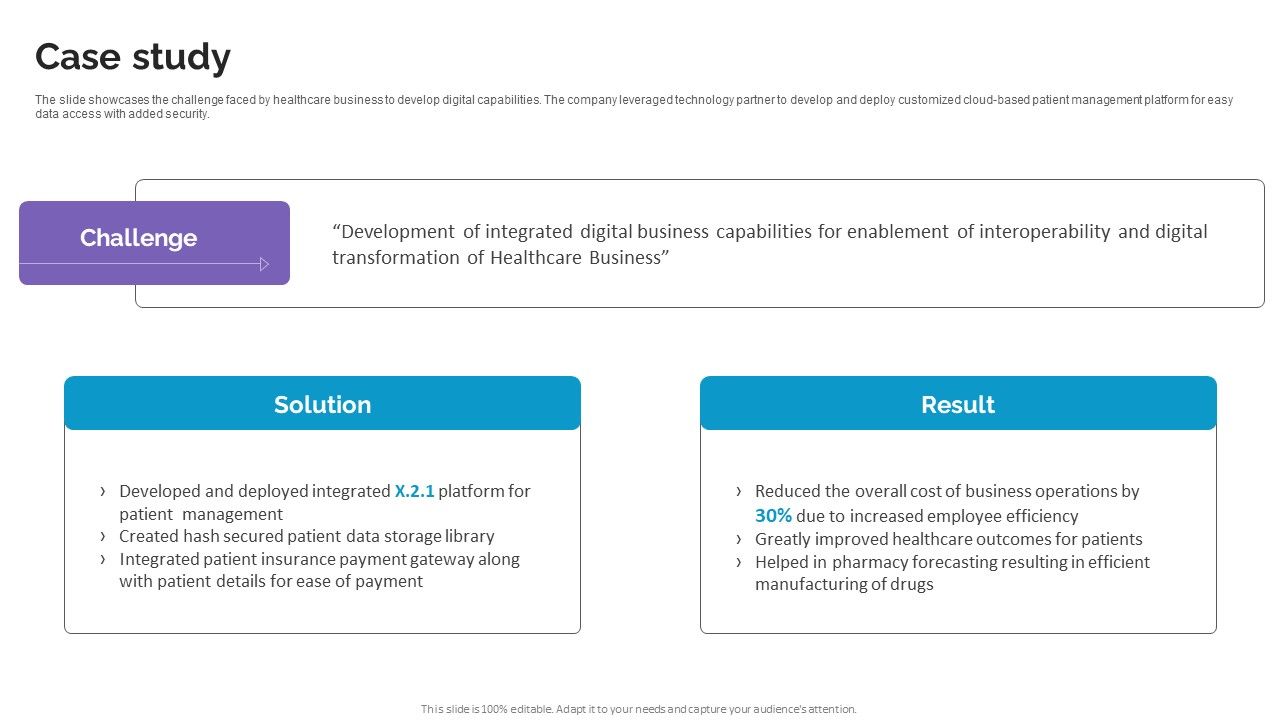 Case_Study_Life_Science_And_Healthcare_Solutions_Company_Profile_Ideas_PDF_Slide_1.jpg