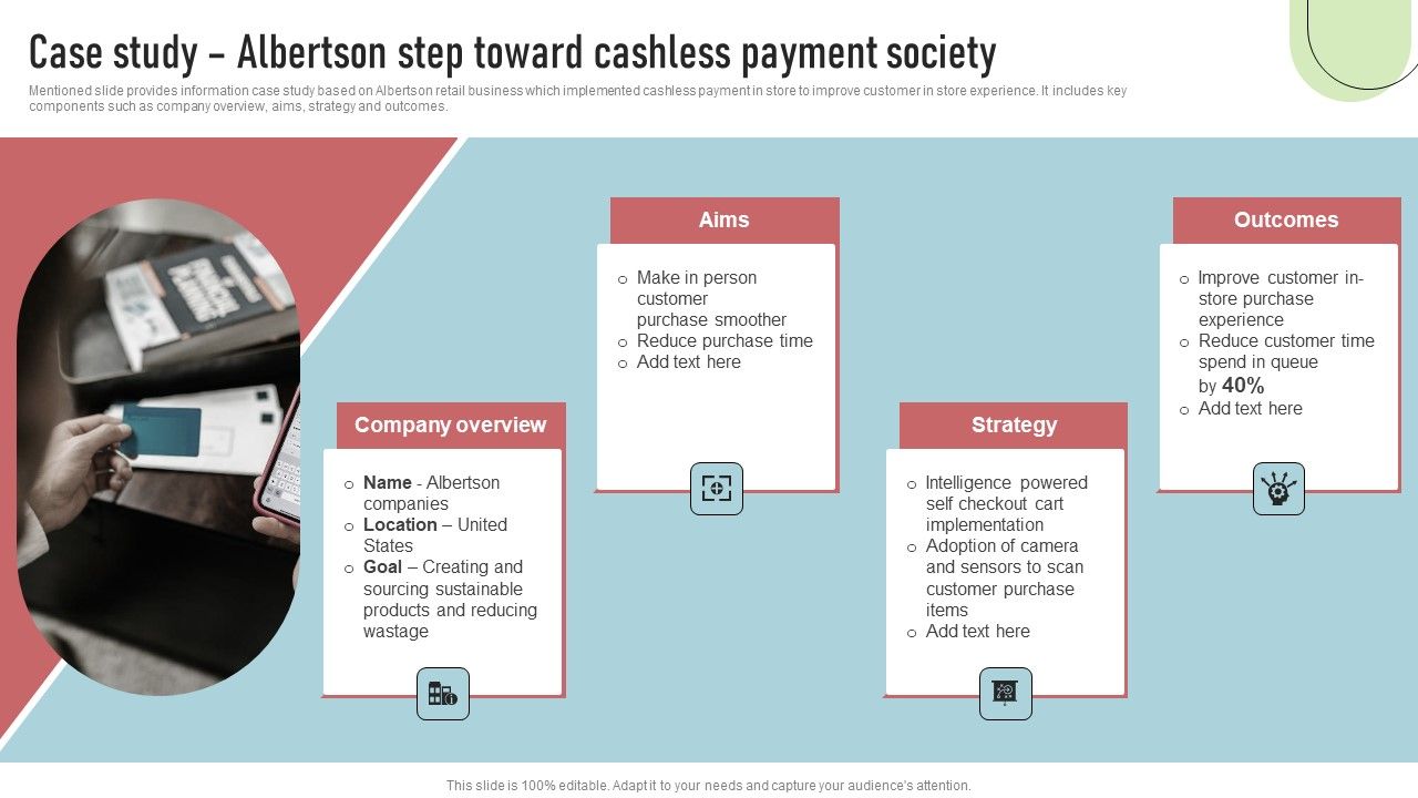 Cashless_Payment_Strategies_To_Enhance_Business_Performance_Case_Study_Albertson_Step_Toward_Cashless_Background_PDF_Slide_1.jpg