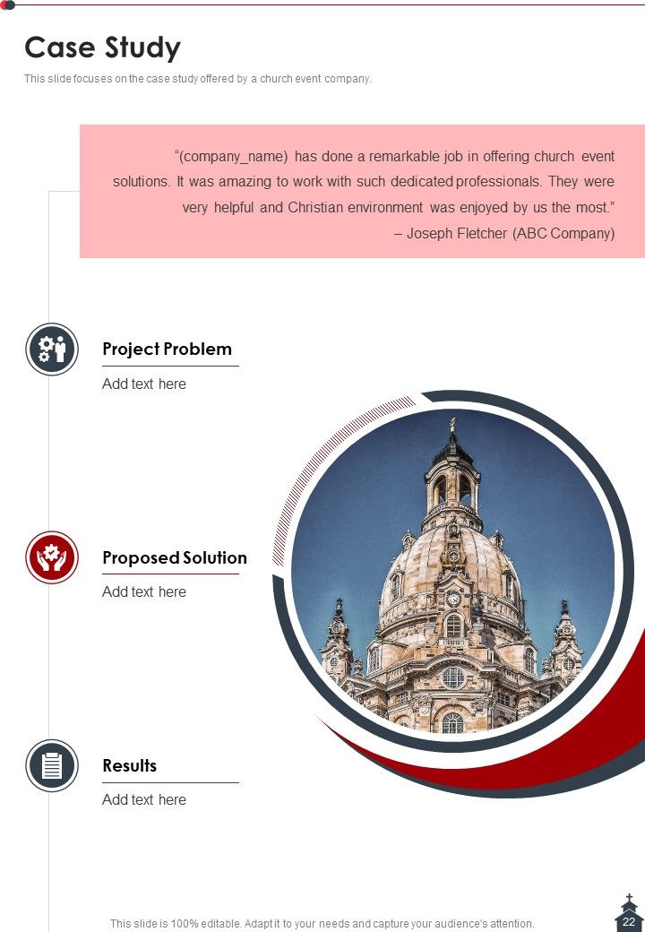 Cathedral Congregation Proposal Example Document Report Doc Pdf Ppt