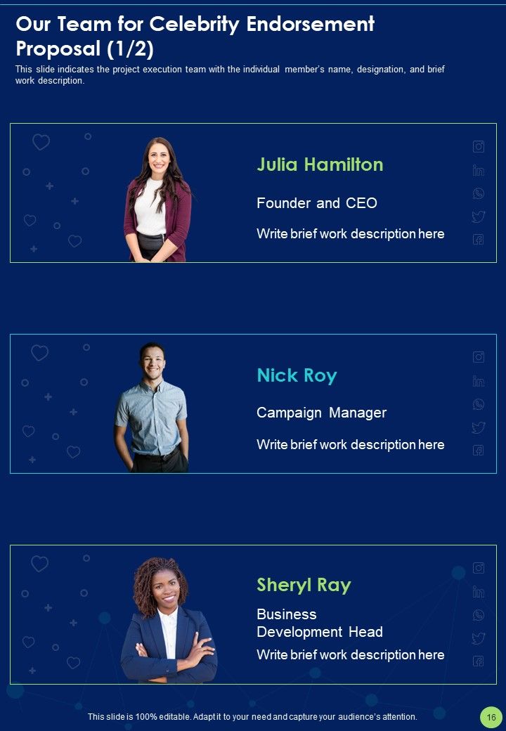 Celebrity Endorsement Proposal Example Document Report Doc Pdf Ppt