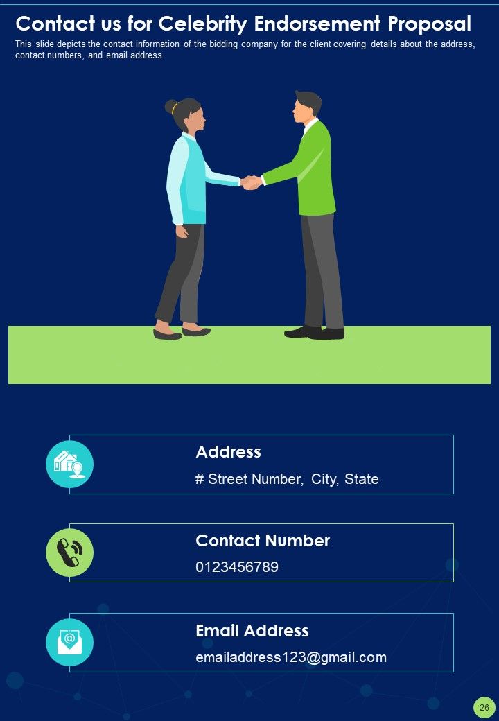 Celebrity Endorsement Proposal Example Document Report Doc Pdf Ppt