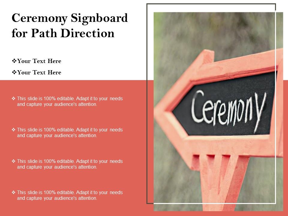 Ceremony_Signboard_For_Path_Direction_Ppt_PowerPoint_Presentation_Slides_Demonstration_PDF_Slide_1.jpg