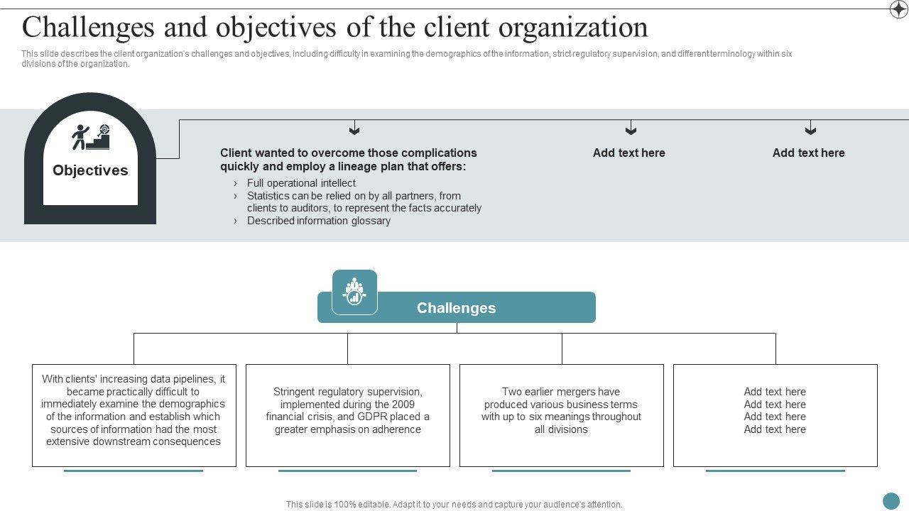 Challenges_And_Objectives_Of_The_Client_Organization_Deploying_Data_Lineage_IT_Sample_PDF_Slide_1.jpg