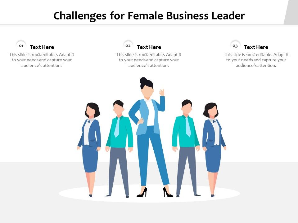 Challenges_For_Female_Business_Leader_Ppt_PowerPoint_Presentation_Infographic_Template_Display_PDF_Slide_1.jpg