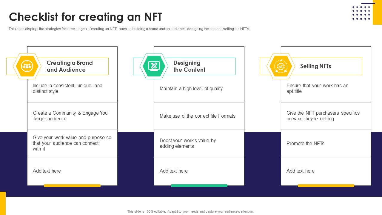 Checklist_For_Creating_An_NFT_Ppt_PowerPoint_Presentation_Diagram_Lists_PDF_Slide_1.jpg
