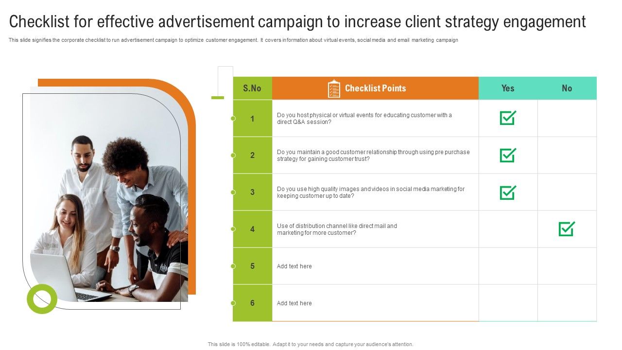 Checklist_For_Effective_Advertisement_Campaign_To_Increase_Client_Strategy_Engagement_Inspiration_PDF_Slide_1.jpg