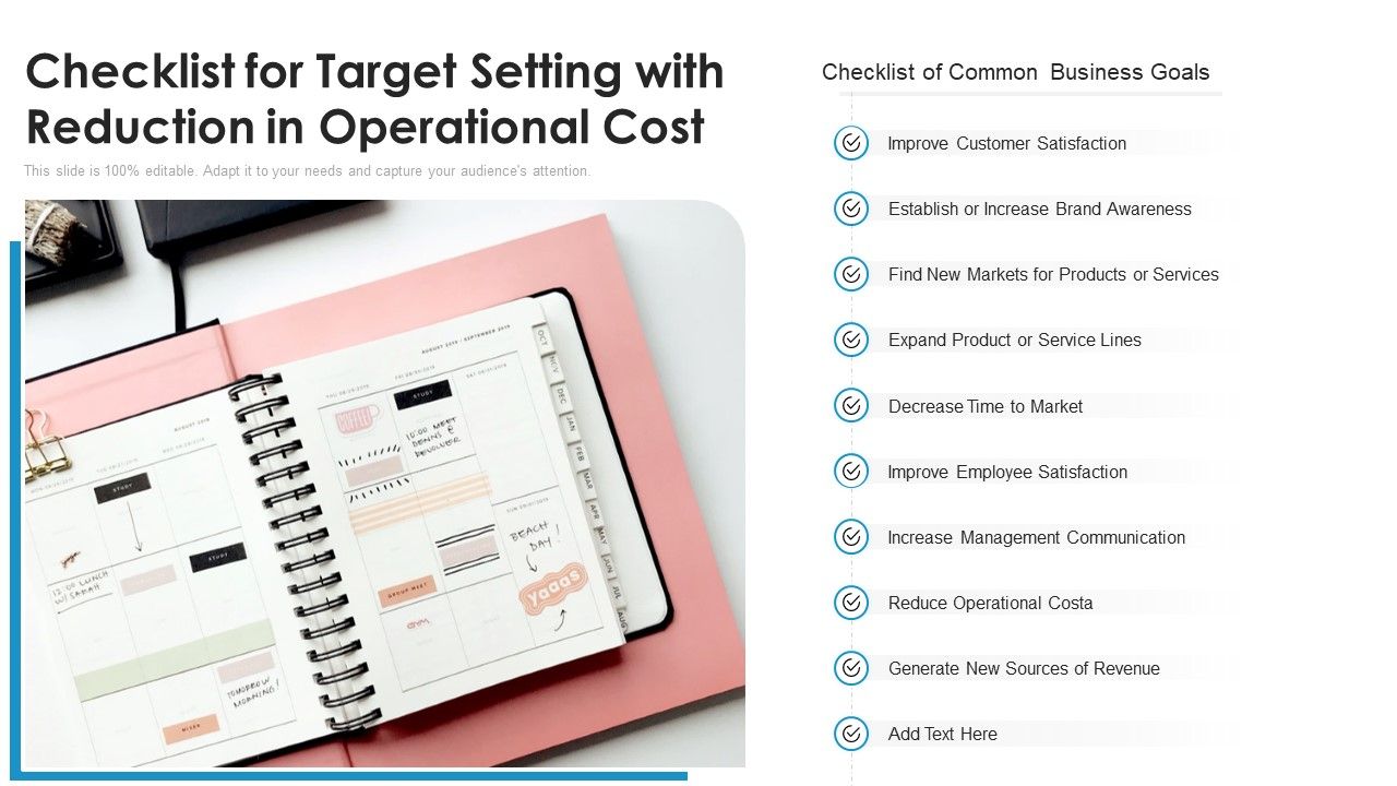 Checklist_For_Target_Setting_With_Reduction_In_Operational_Cost_Ppt_PowerPoint_Presentation_Gallery_Clipart_PDF_Slide_1.jpg