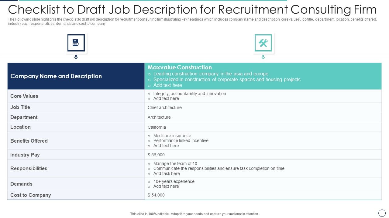 Checklist_To_Draft_Job_Description_For_Recruitment_Consulting_Firm_Demonstration_PDF_Slide_1.jpg