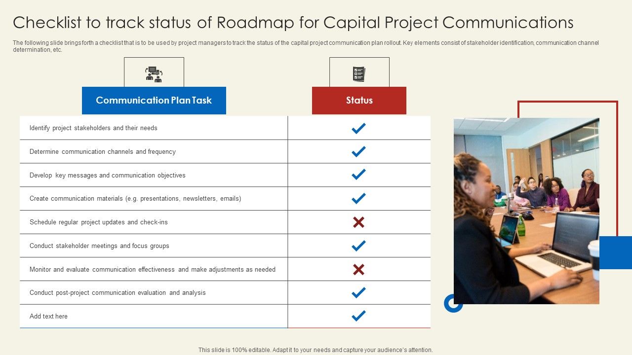 Checklist_To_Track_Status_Of_Roadmap_For_Capital_Project_Communications_Elements_PDF_Slide_1.jpg