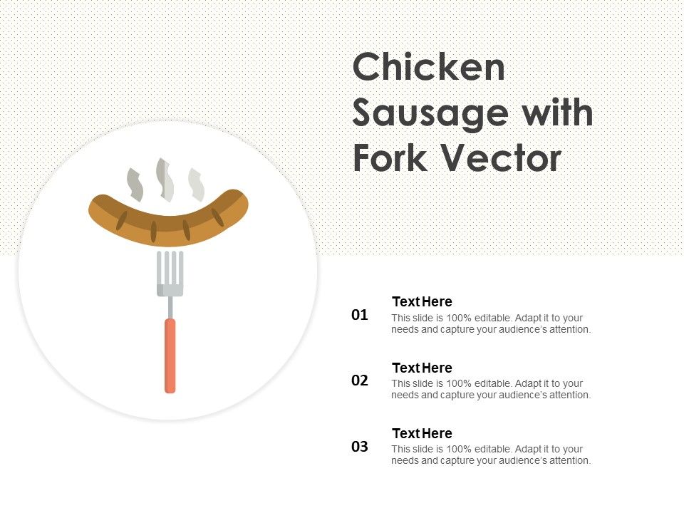 Chicken_Sausage_With_Fork_Vector_Ppt_PowerPoint_Presentation_Portfolio_Slide_Download_Slide_1.jpg