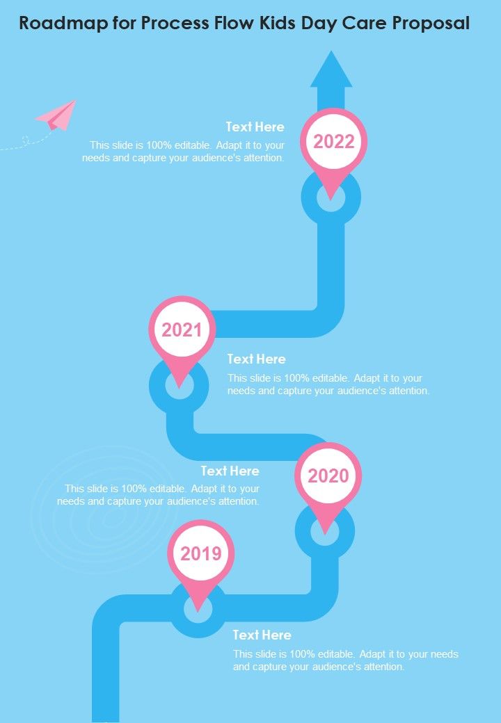 Child_Care_Roadmap_For_Process_Flow_Kids_Day_Care_Proposal_One_Pager_Sample_Example_Document_Slide_1.jpg