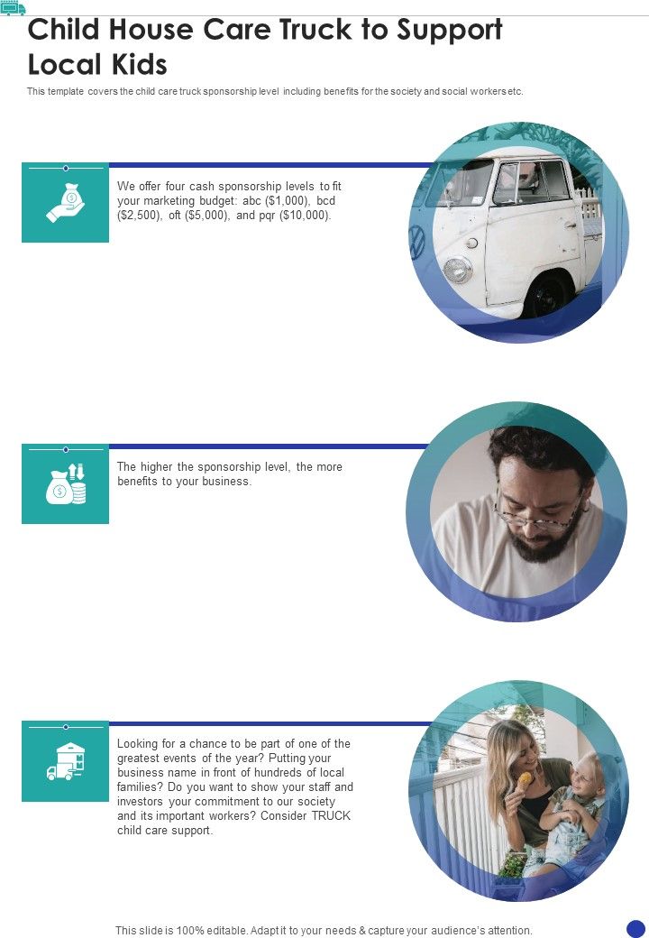 Child_House_Care_Truck_To_Support_Local_Kids_One_Pager_Sample_Example_Document_Slide_1.jpg