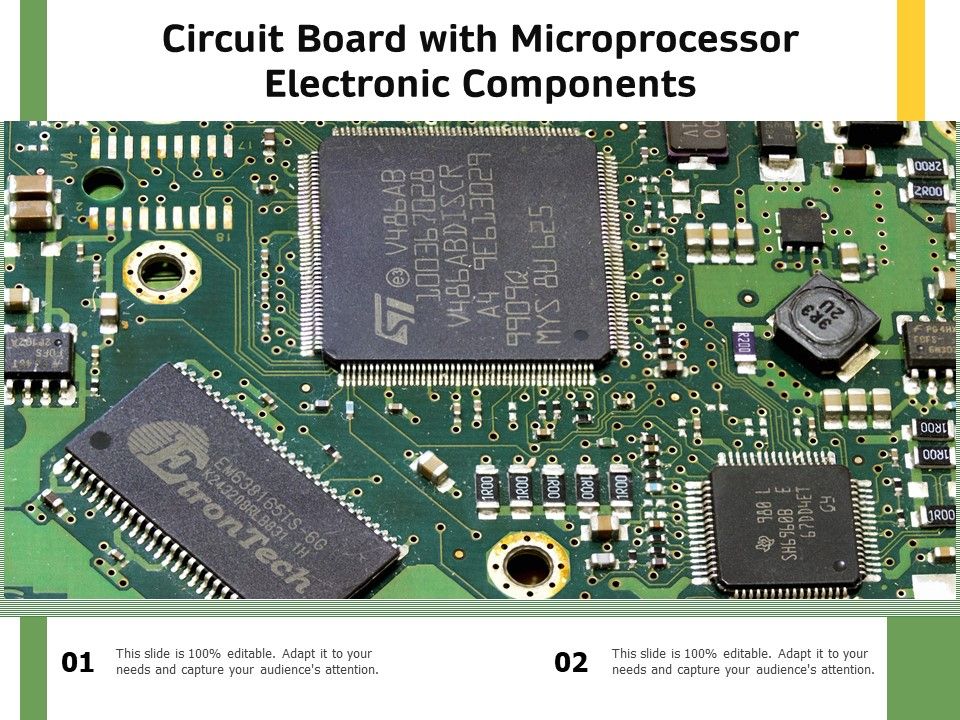 Circuit_Board_With_Microprocessor_Electronic_Components_Ppt_PowerPoint_Presentation_Outline_Files_PDF_Slide_1.jpg