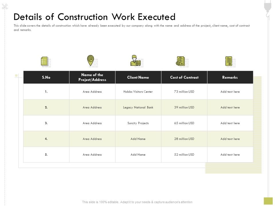 Civil_Contractors_Details_Of_Construction_Work_Executed_Ppt_Slides_Display_PDF_Slide_1.jpg