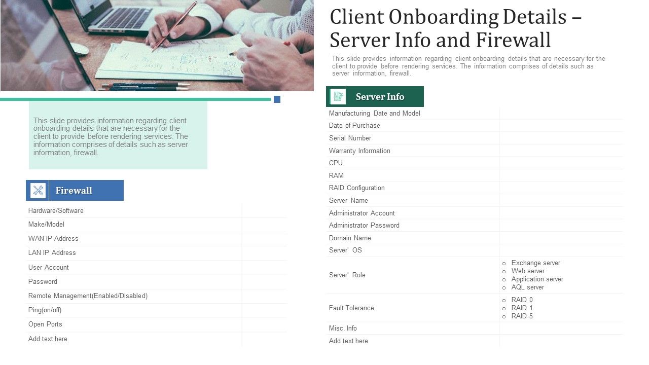 Client_Onboarding_Details_Server_Info_And_Firewall_Ppt_Summary_Vector_PDF_Slide_1.jpg