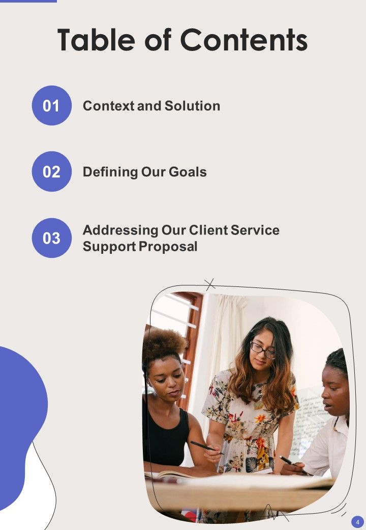 Client Service Support Proposal Example Document Report Doc Pdf Ppt