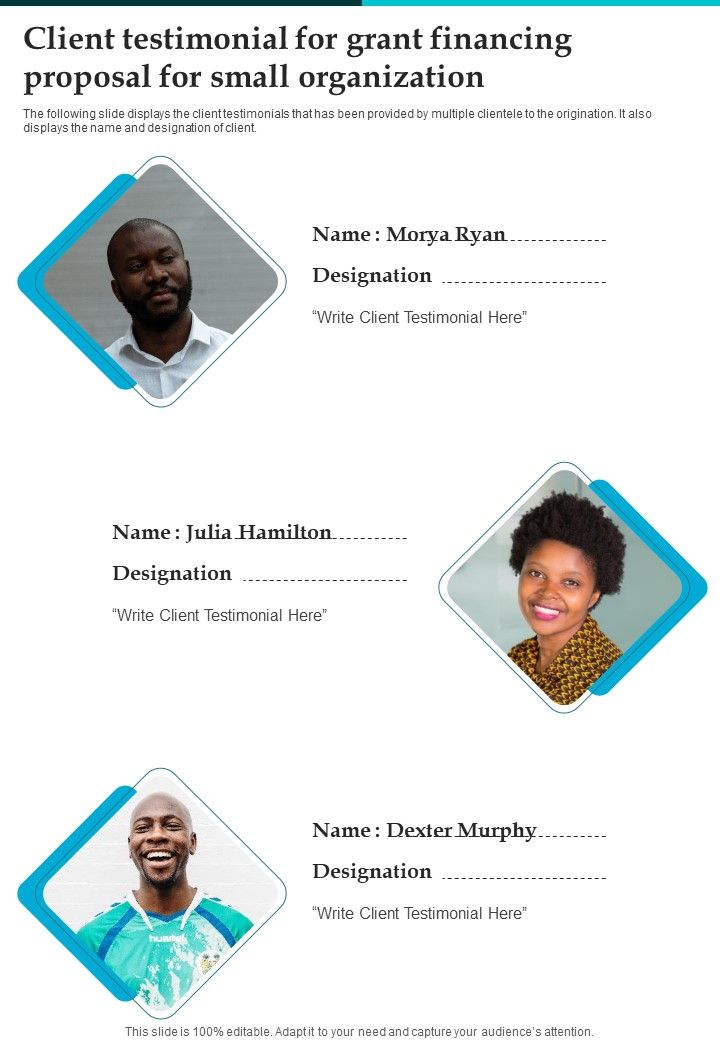 Client_Testimonial_For_Grant_Financing_Proposal_For_Small_Organization_One_Pager_Sample_Example_Document_Slide_1.jpg