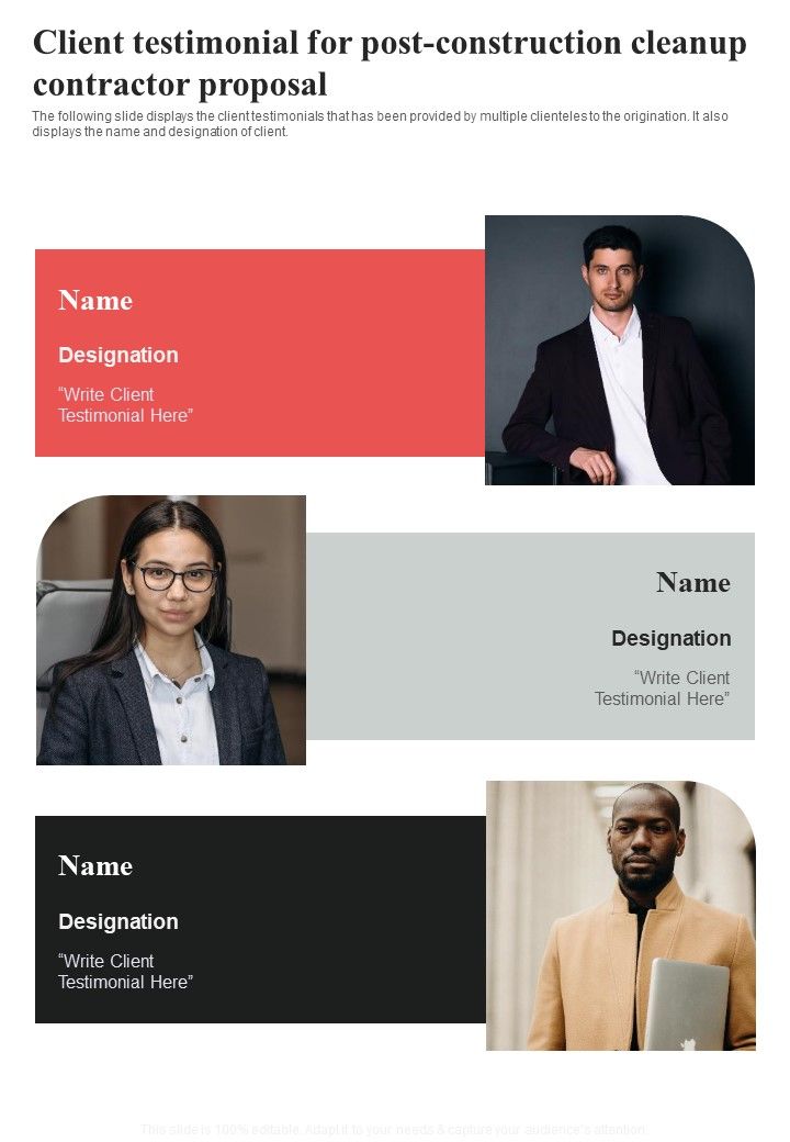 Client_Testimonial_For_Post_Construction_Cleanup_Contractor_Proposal_One_Pager_Sample_Example_Document_Slide_1.jpg