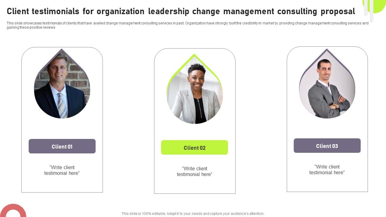Client_Testimonials_For_Organization_Leadership_Change_Management_Consulting_Proposal_Guidelines_PDF_Slide_1.jpg