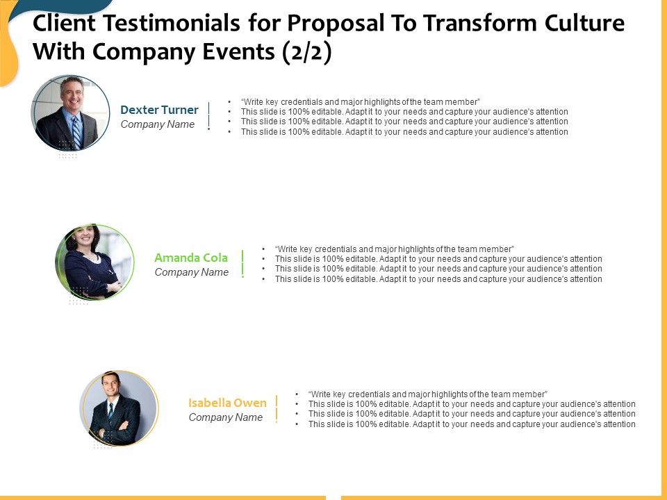 Client_Testimonials_For_Proposal_To_Transform_Culture_With_Company_Events_Team_Ppt_Layouts_Gallery_PDF_Slide_1.jpg