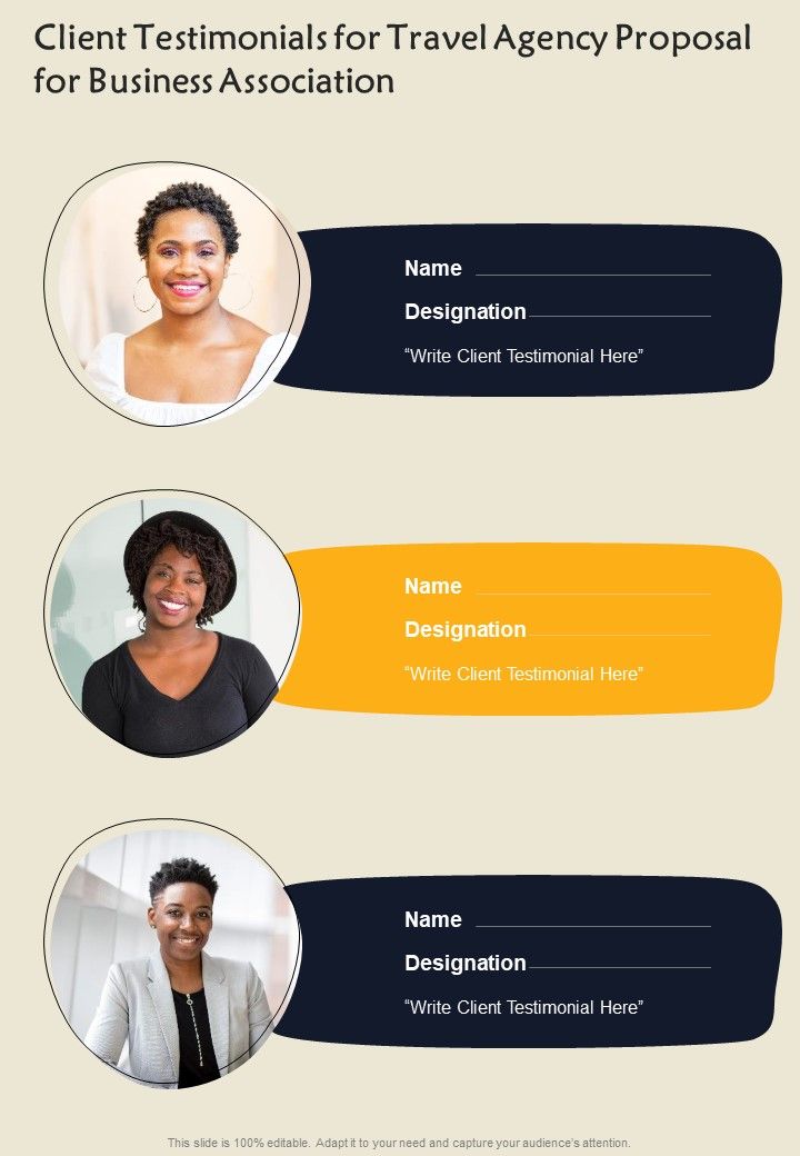 Client_Testimonials_For_Travel_Agency_Proposal_For_Business_Association_One_Pager_Sample_Example_Document_Slide_1.jpg