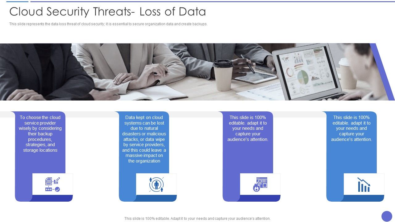 Cloud_Security_Threats_Loss_Of_Data_Guidelines_PDF_Slide_1.jpg