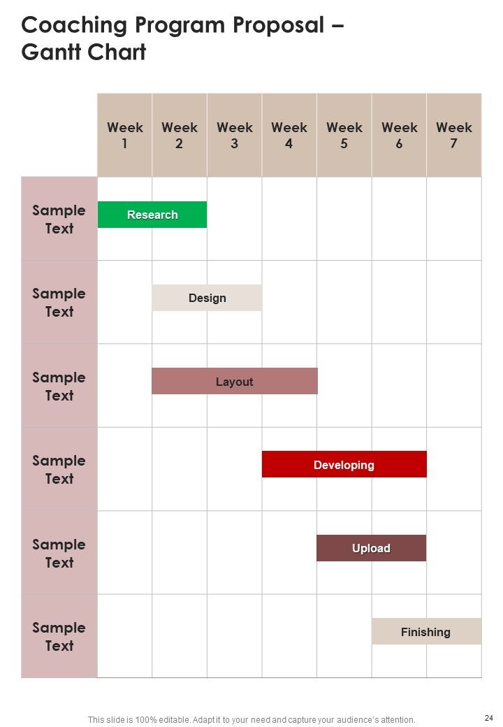 Coaching Program Proposal Example Document Report Doc Pdf Ppt