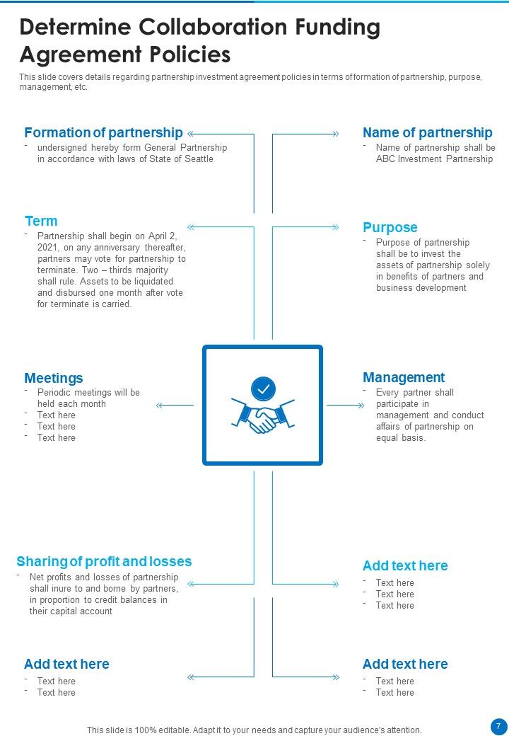 Collaboration Funding Proposal Example Document Report Doc Pdf Ppt