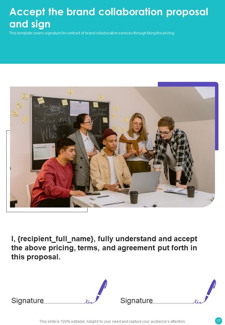 Collaboration Proposal To Partner With Celebrities Example Document Report Doc Pdf Ppt