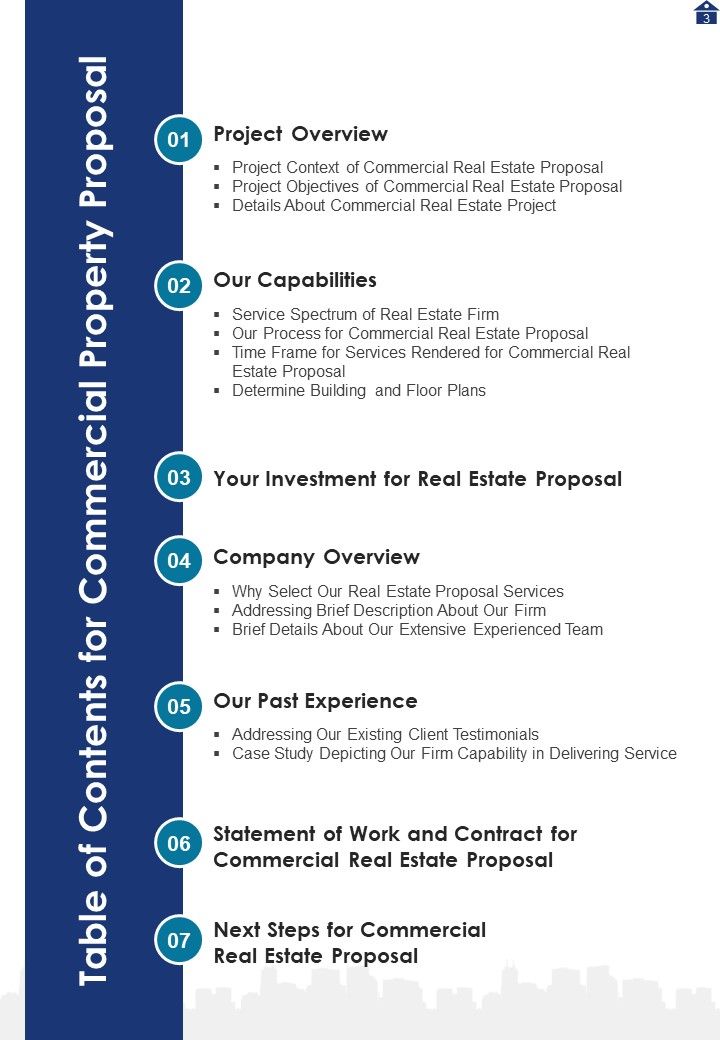 Commercial Property Proposal Example Document Report Doc Pdf Ppt
