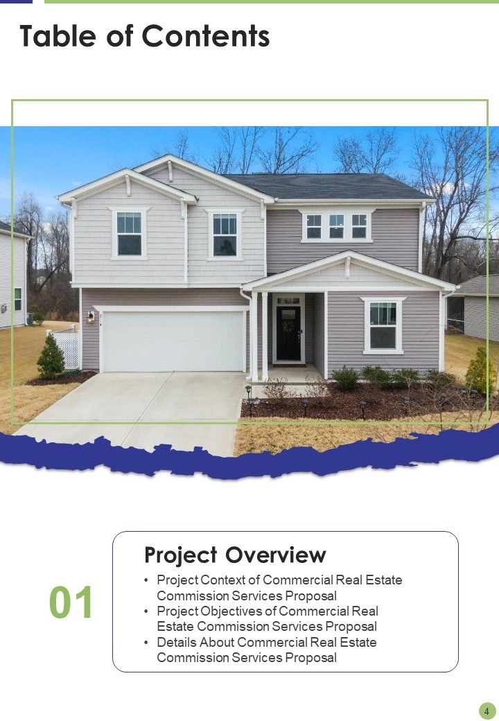 Commercial Real Estate Commission Services Proposal Example Document Report Doc Pdf Ppt