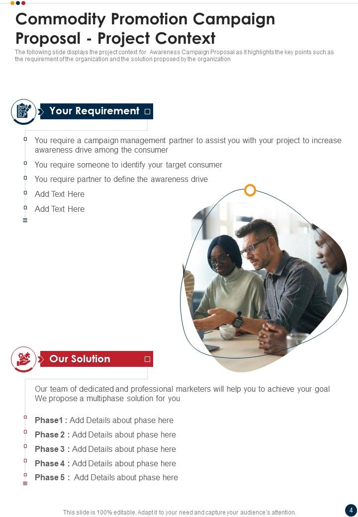 Commodity Promotion Campaign Proposal Example Document Report Doc Pdf Ppt