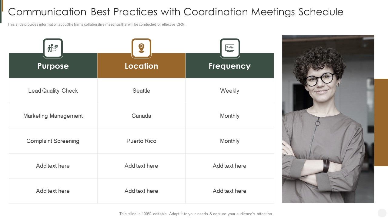 Communication_Best_Practices_With_Coordination_Meetings_Schedule_Strategies_To_Improve_Customer_Topics_PDF_Slide_1.jpg