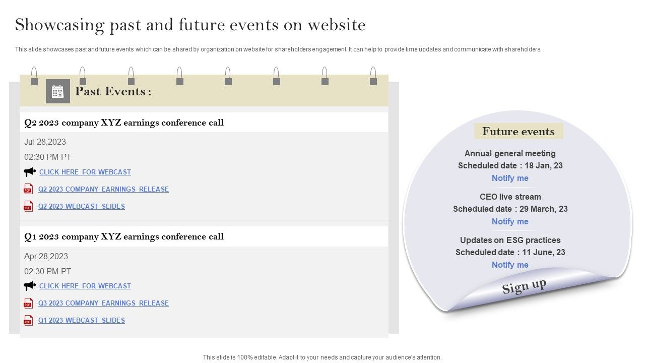 Communication_Means_And_Techniques_Showcasing_Past_And_Future_Events_On_Website_Guidelines_PDF_Slide_1.jpg