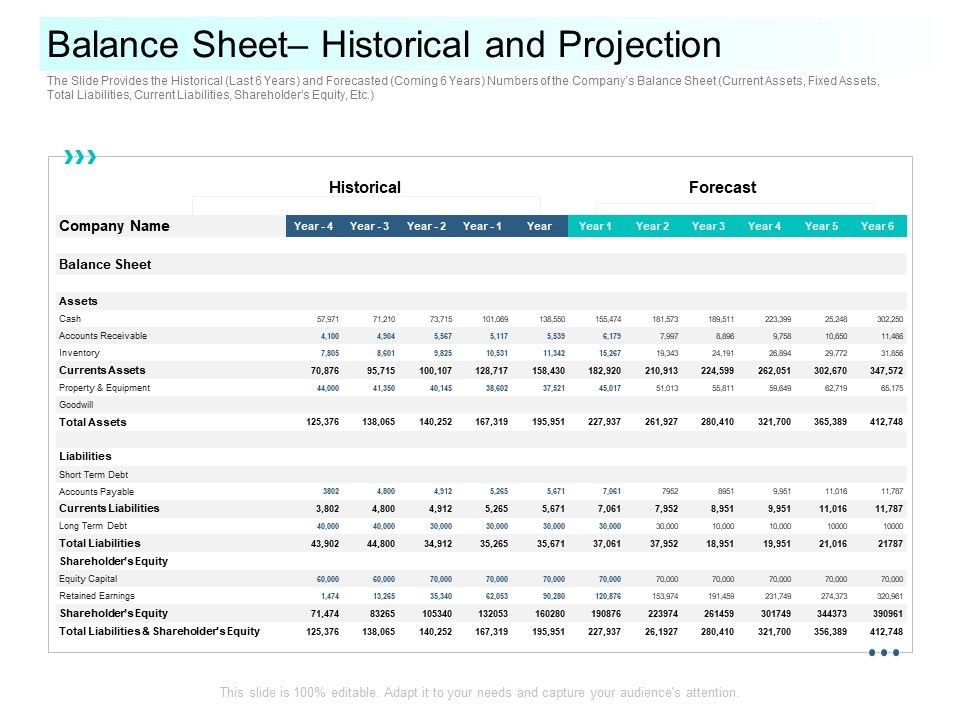 Community_Capitalization_Pitch_Deck_Balance_Sheet_Historical_And_Projection_Formats_PDF_Slide_1.jpg