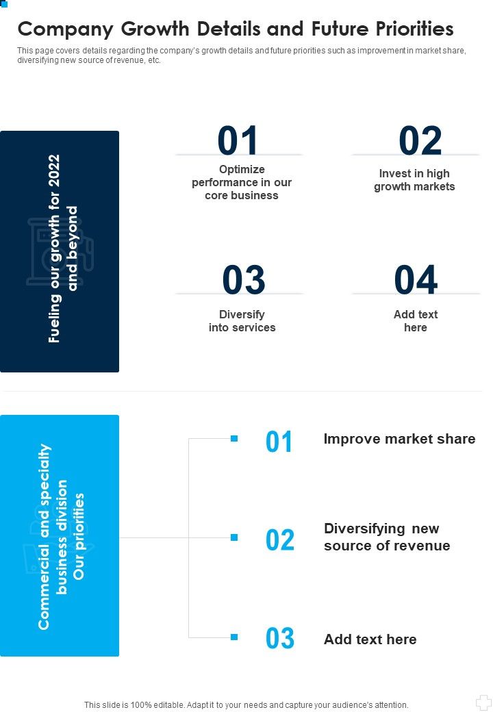 Company_Growth_Details_And_Future_Priorities_One_Pager_Documents_Slide_1.jpg