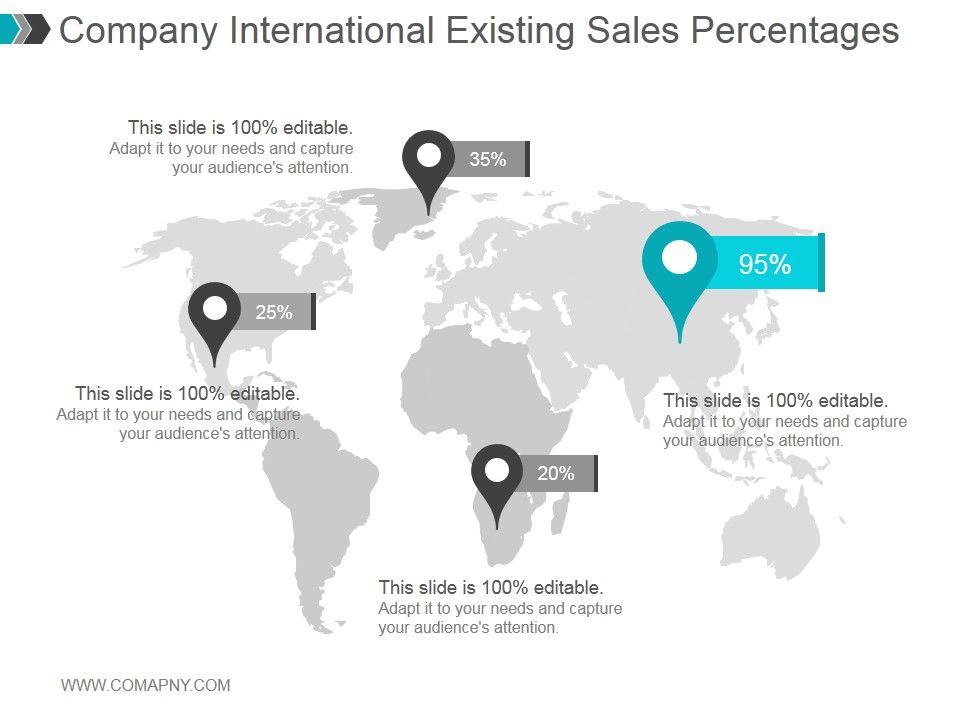 Company_International_Existing_Sales_Percentages_Ppt_PowerPoint_Presentation_Topics_Slide_1.jpg