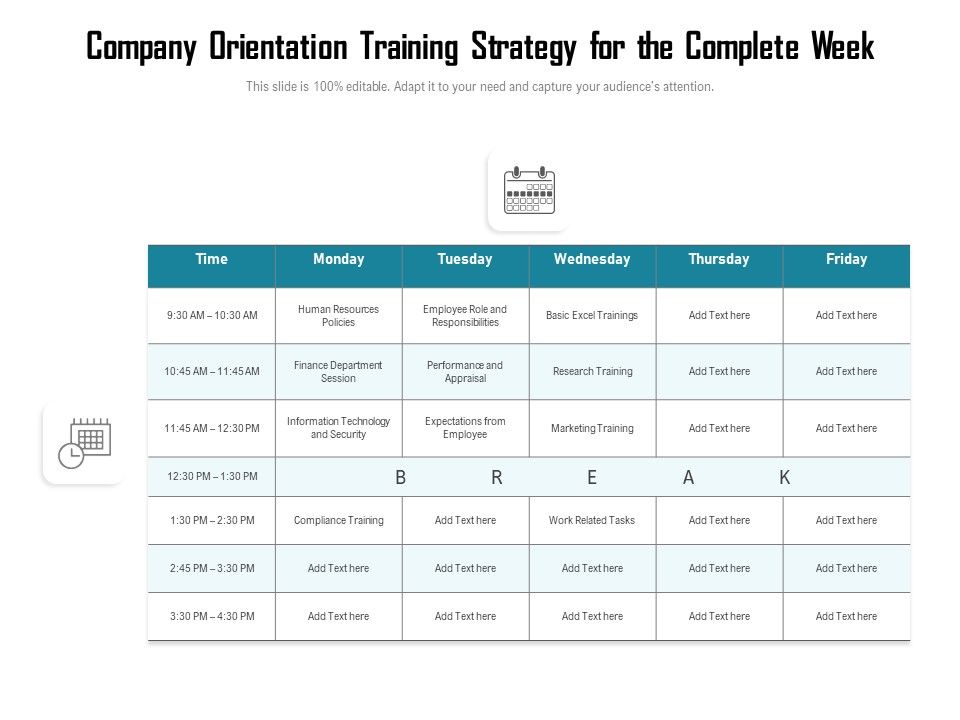 Company_Orientation_Training_Strategy_For_The_Complete_Week_Ppt_PowerPoint_Presentation_File_Master_Slide_PDF_Slide_1.jpg