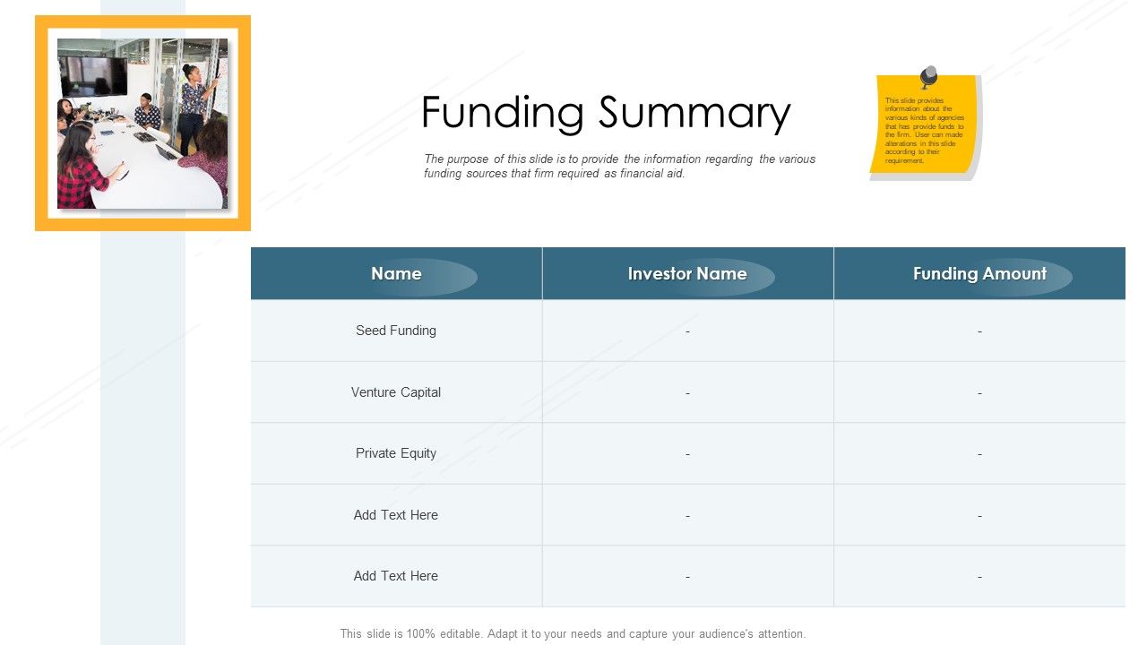 Company_Process_Handbook_Funding_Summary_Ppt_File_Show_PDF_Slide_1.jpg