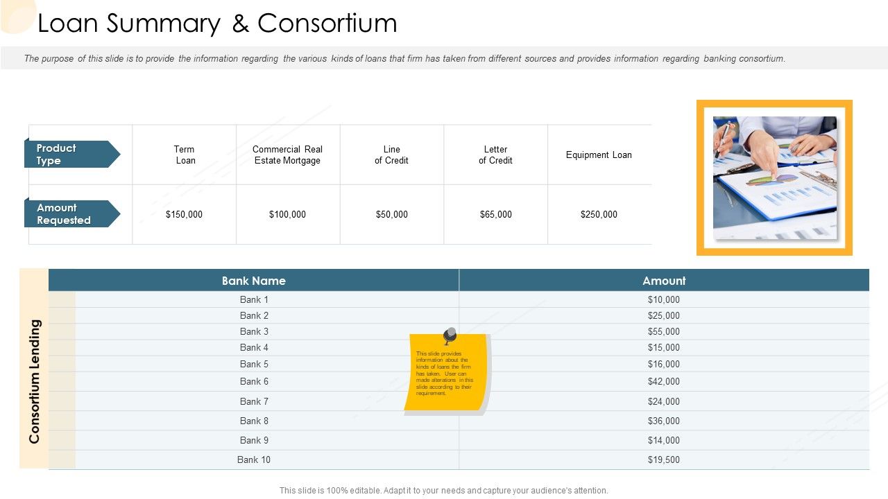Company_Process_Handbook_Loan_Summary_And_Consortium_Ppt_Summary_Portrait_PDF_Slide_1.jpg
