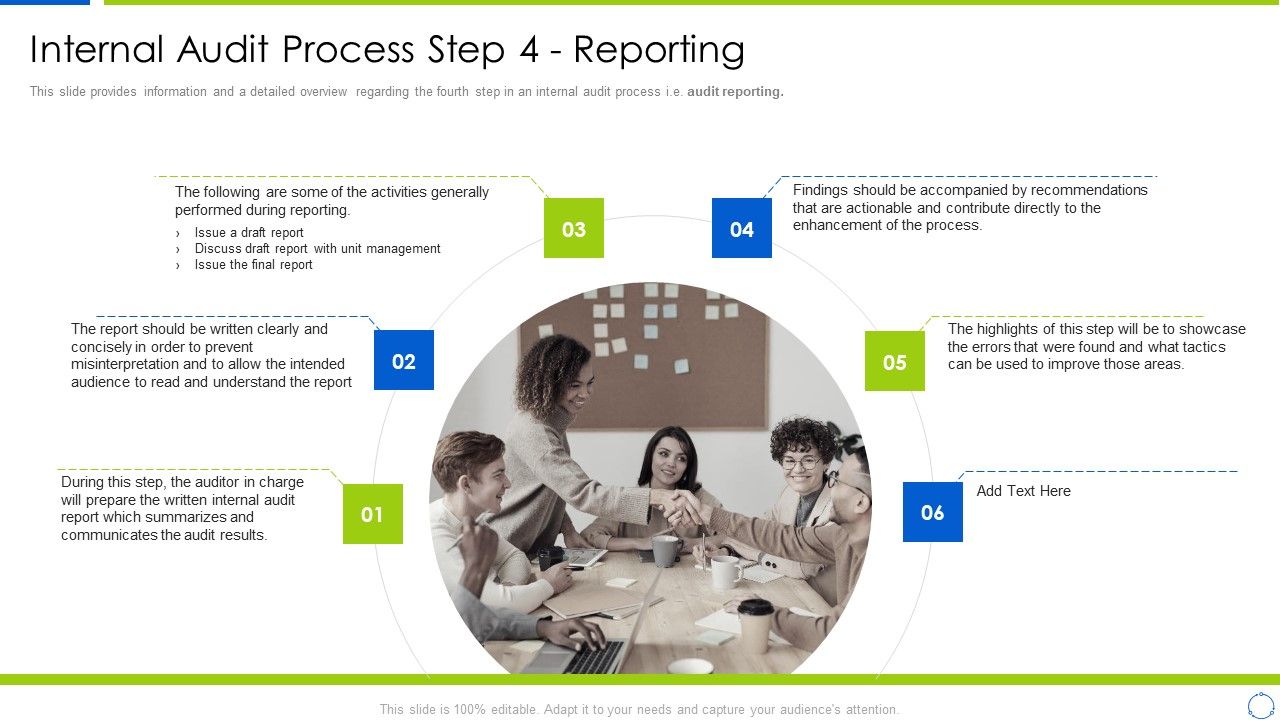 Company_Process_With_Audit_Plan_Checklist_Internal_Audit_Process_Step_4_Reporting_Icons_PDF_Slide_1.jpg