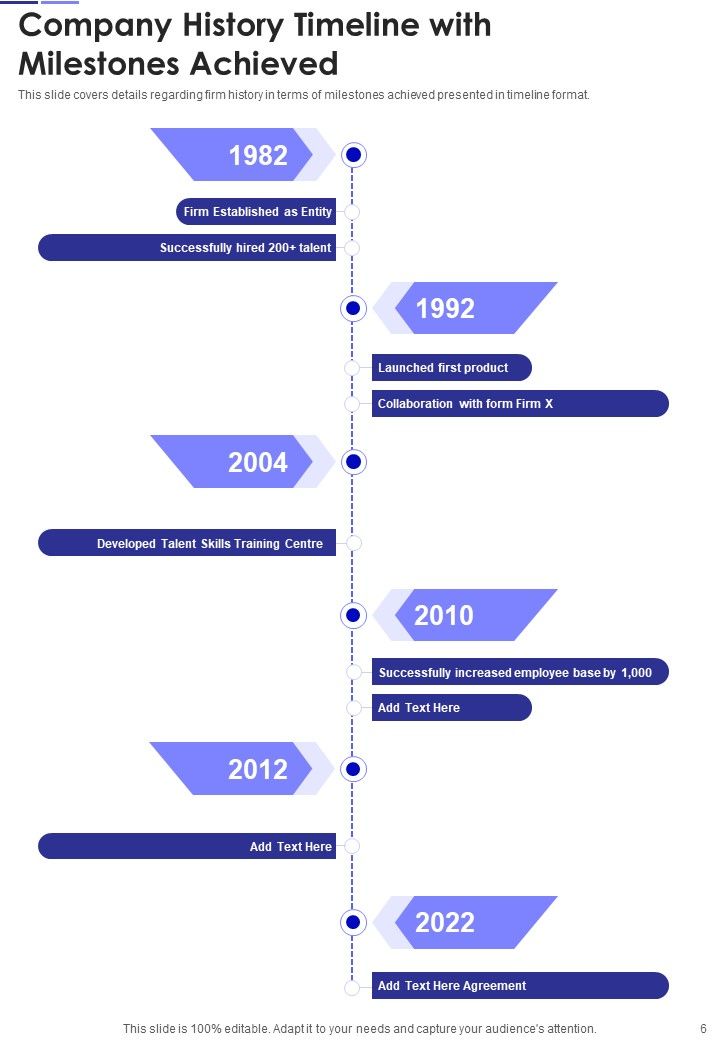 Company Recruitment Yearly Statement One Pager Documents