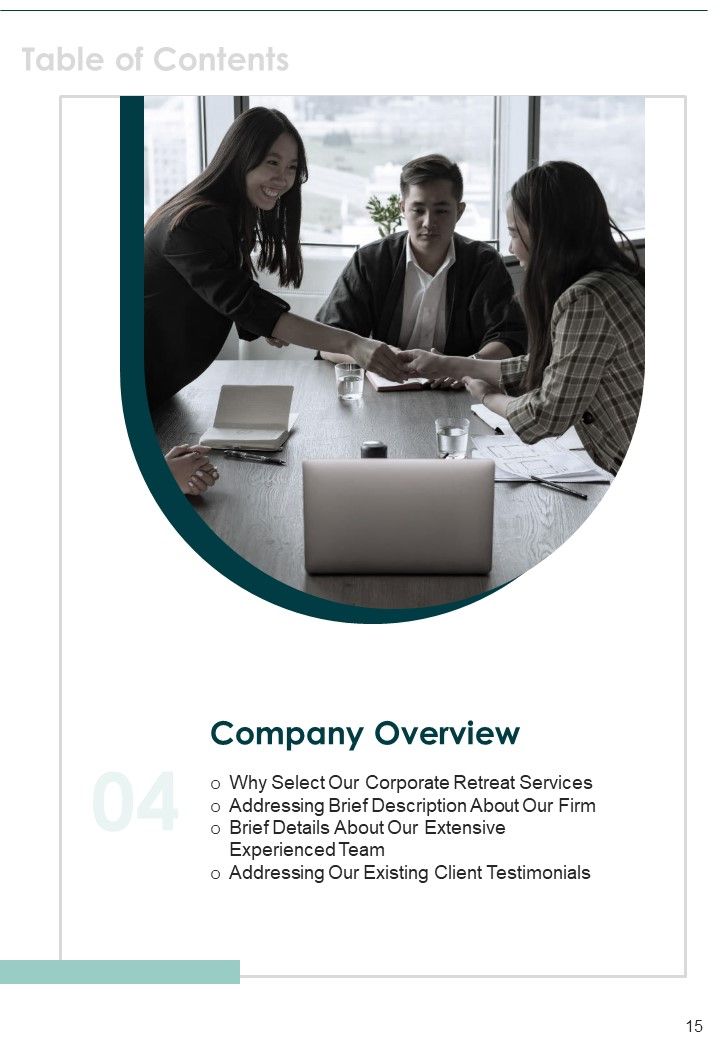 Company Retreat Proposal Template Example Document Report Doc Pdf Ppt
