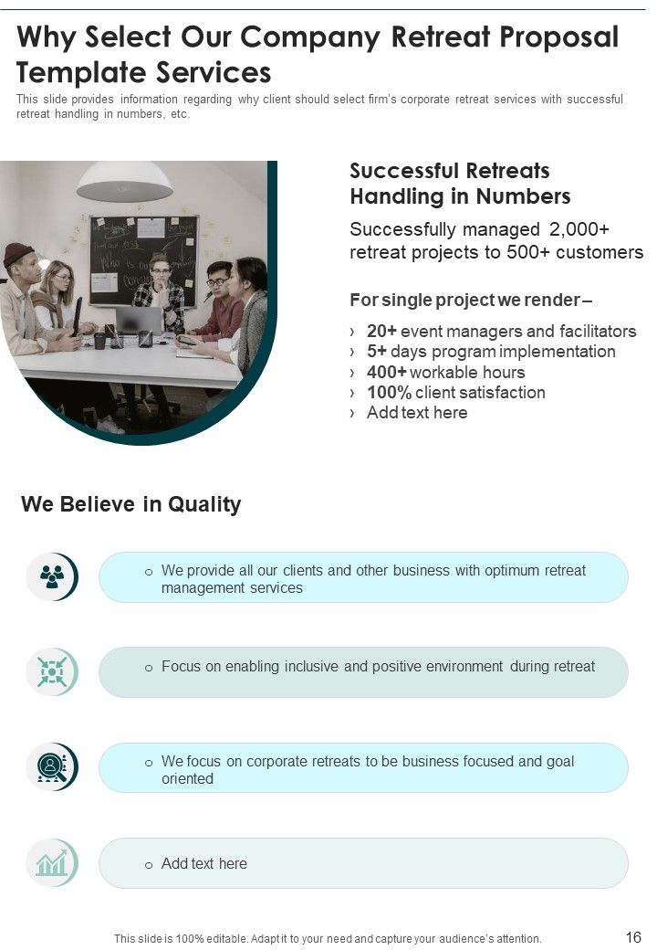 Company Retreat Proposal Template Example Document Report Doc Pdf Ppt