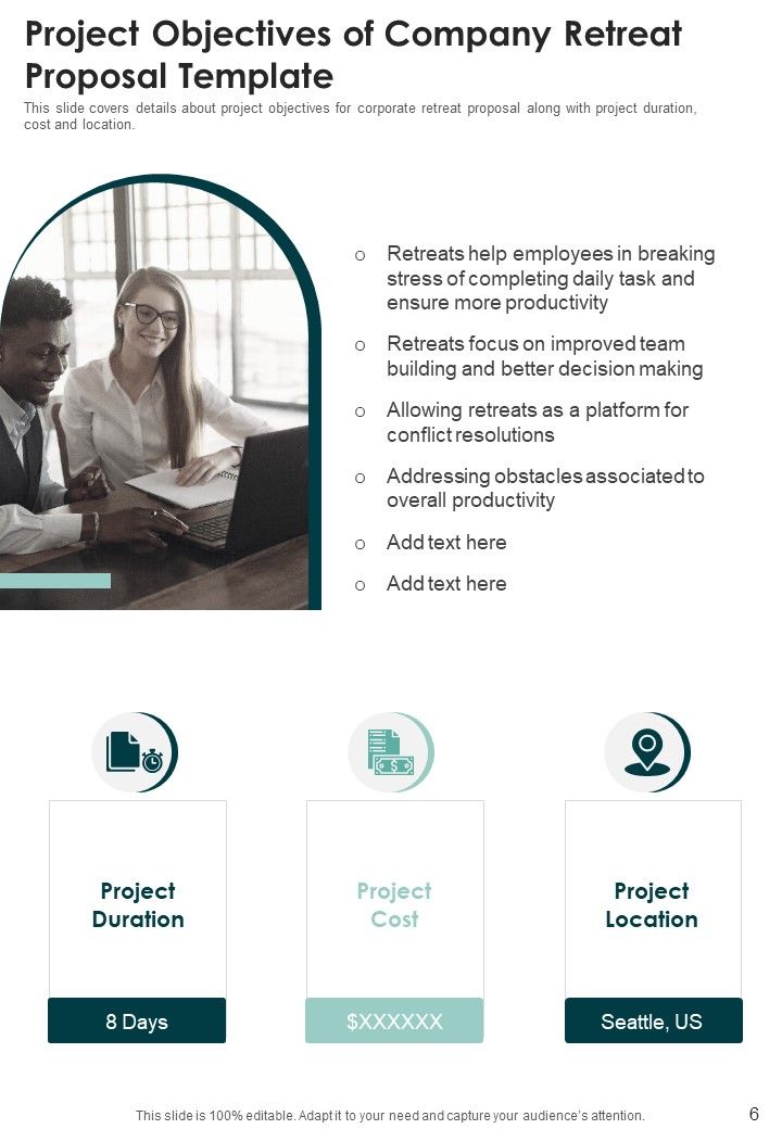 Company Retreat Proposal Template Example Document Report Doc Pdf Ppt