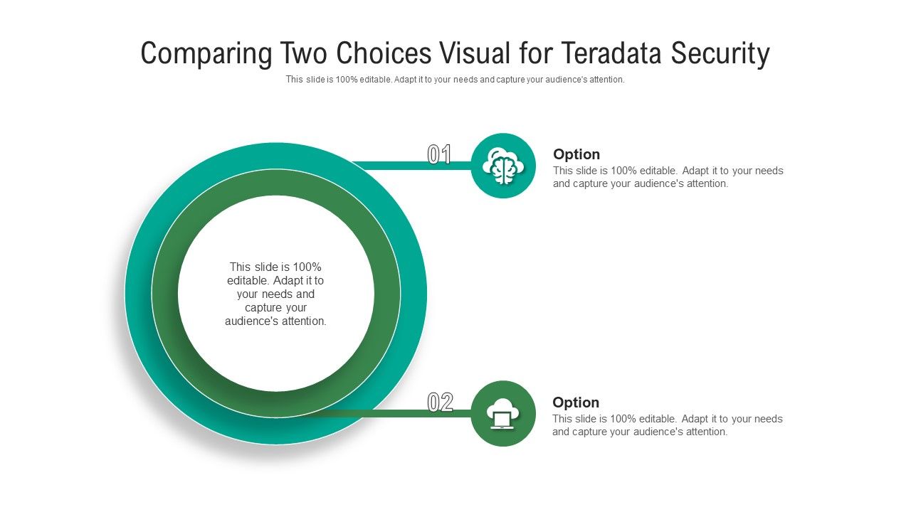 Comparing_Two_Choices_Visual_For_Teradata_Security_Ppt_PowerPoint_Presentation_Gallery_Topics_PDF_Slide_1.jpg