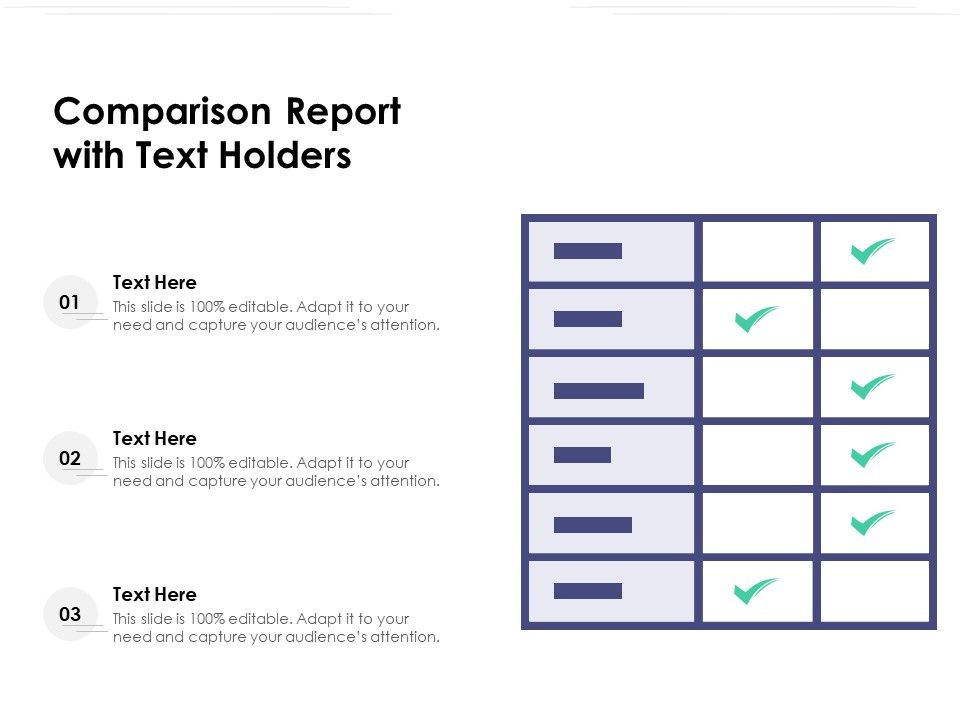 Comparison_Report_With_Text_Holders_Ppt_PowerPoint_Presentation_Summary_Themes_PDF_Slide_1.jpg